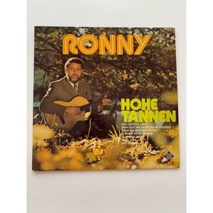 Ronny Hohe Tannen 1974 LP Telefunken Records NT 877 German Import EX
